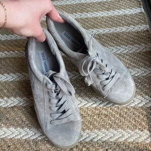Steve Madden Light Gray Sneakers
